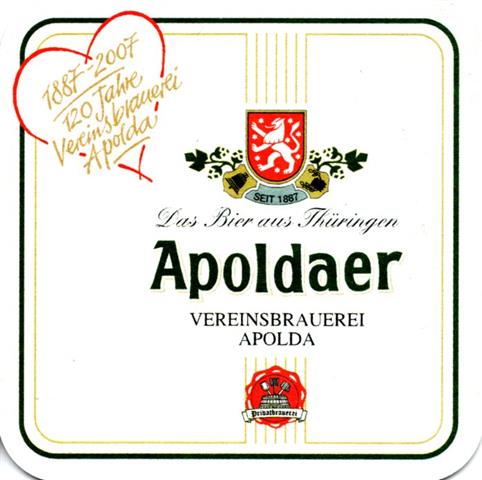 apolda ap-th apoldaer 120 jahre 1-5a (quad180-1887) 